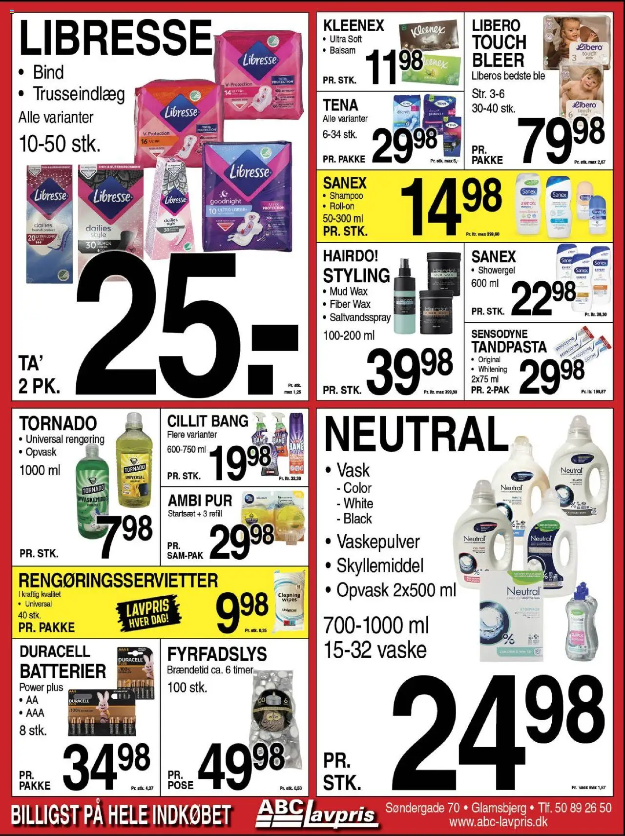 Abc Lavpris tilbudsavis – gyldig fra 15.10.2025 | Side: 7 | Produkter: Duft, Balsam, Tandpasta, Batterier