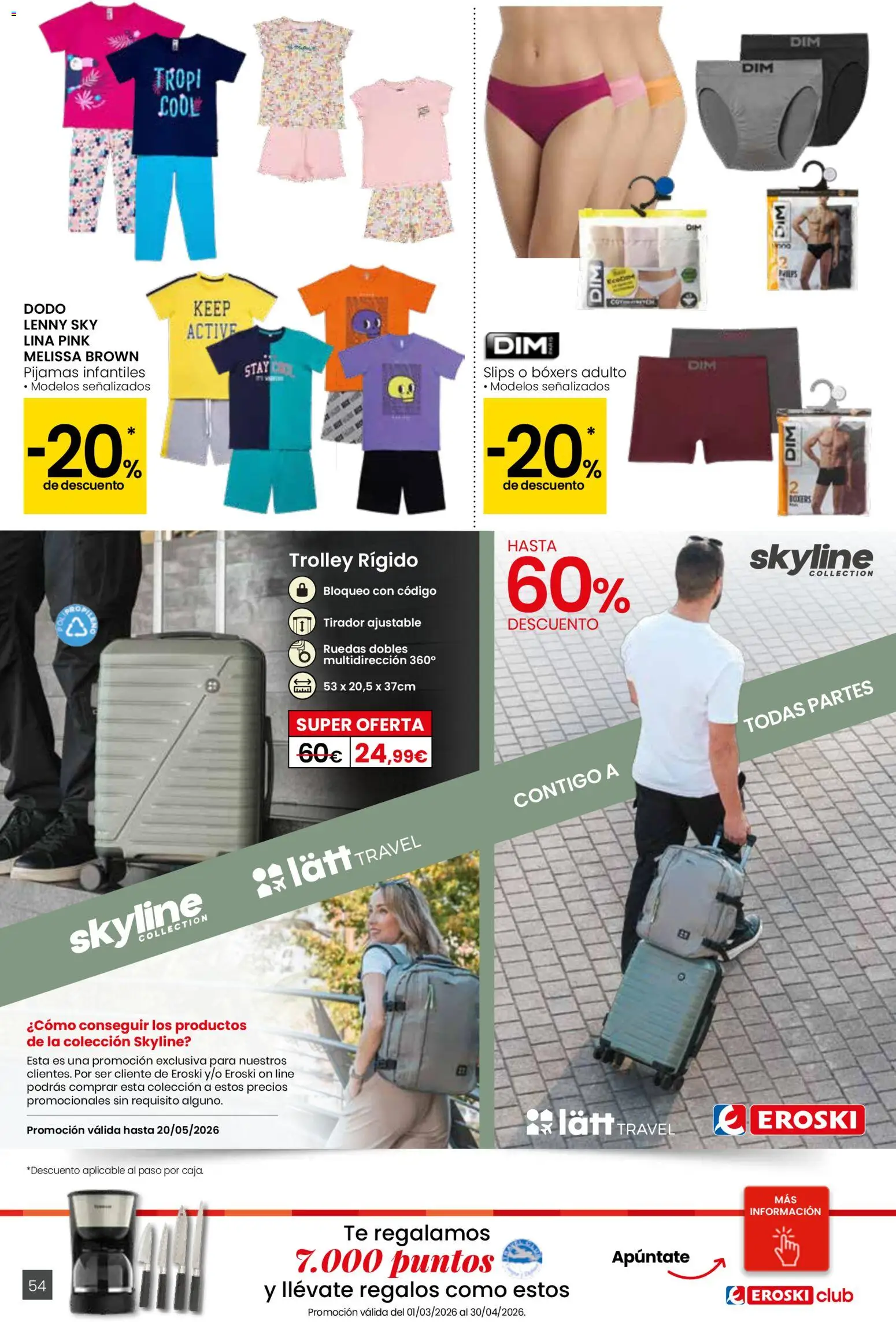 Eroski - Quieres ahorrar conmigo │ válido desde el 26.03.2026 | Página: 54 | Productos: Boxers, Té