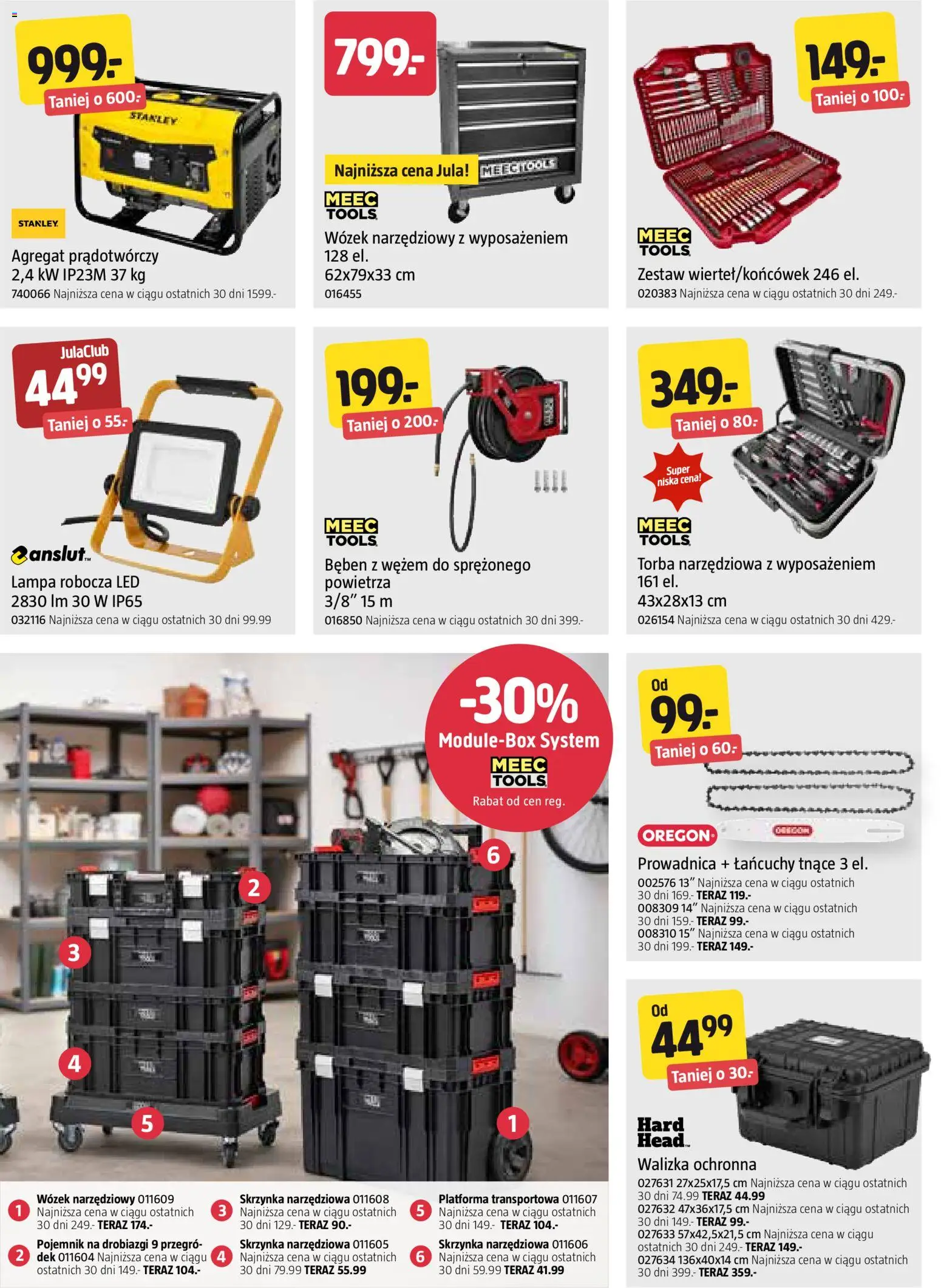 Jula Gazetka od 30.12.2025 | Strona: 2 | Produkty: Walizka, Torba, Torba narzędziowa, Lampa