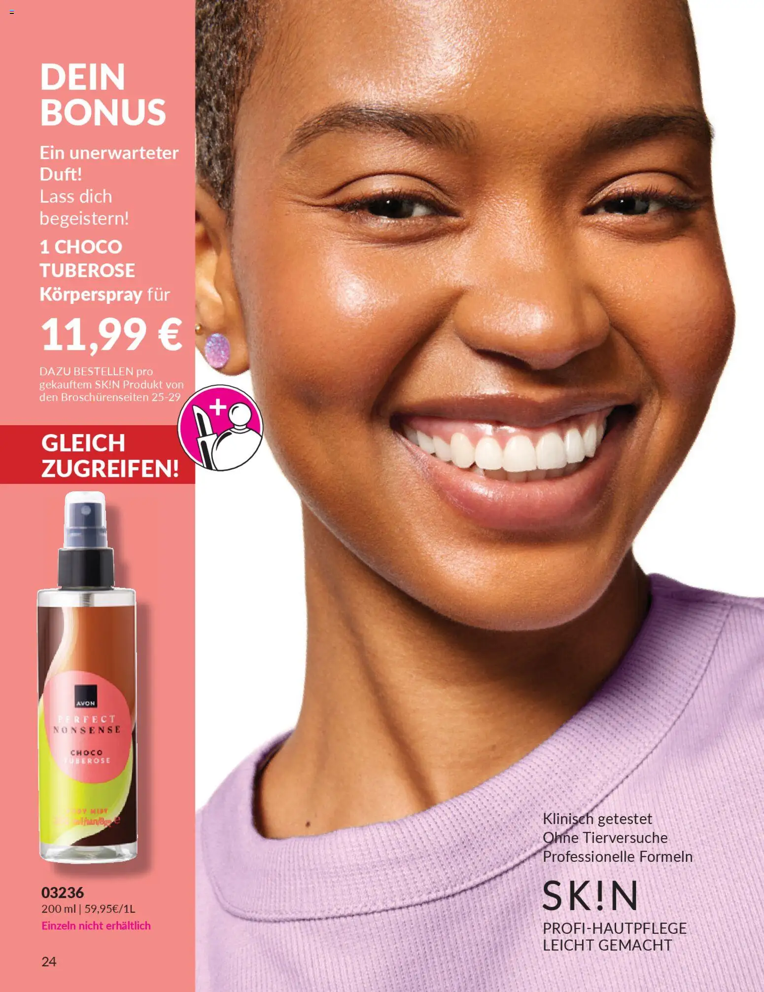 AVON Katalog Januar 2026 – gültig ab 01.01.2026 | Seite: 26 | Produkte: Duft, Körperspray
