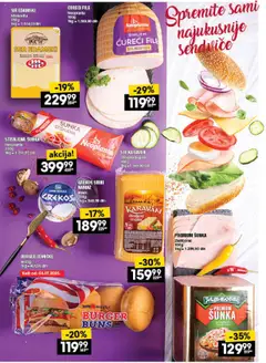 Idea katalog - važi od 03.07.2025 | Strana: 3 | Proizvode: Protein, Burger zemičke, Sir, Šunka