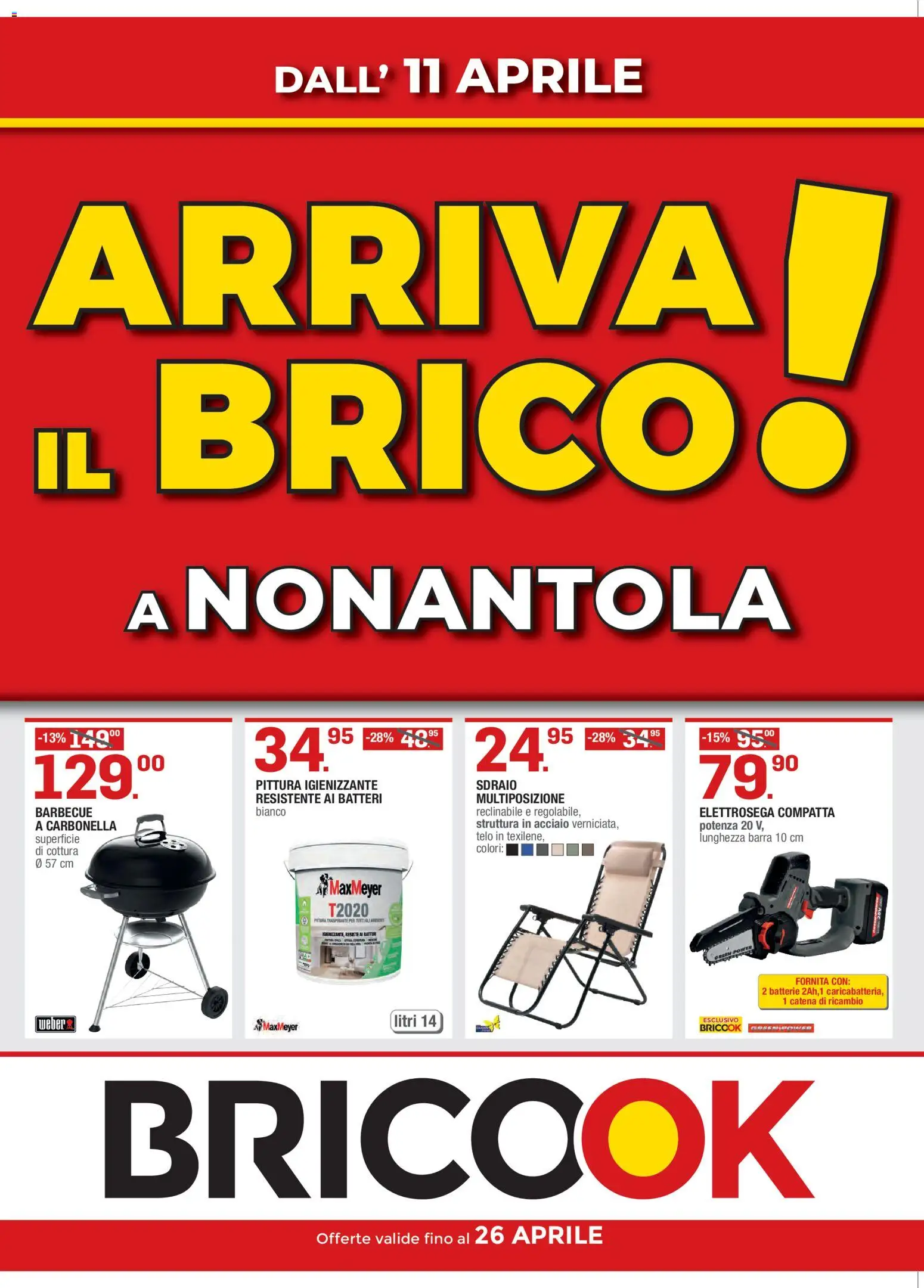 Volantino Brico OK del 11.04.2026 | Pagina: 1