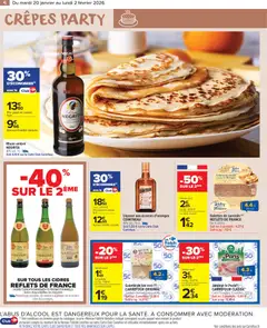 Carrefour Market - Prévisualisation de Carrefour Market catalogue semaine 4 valide à partir de 20.01.2026 | Page: 8 | Produits: Cointreau, Liqueur, Jambon, Cadre