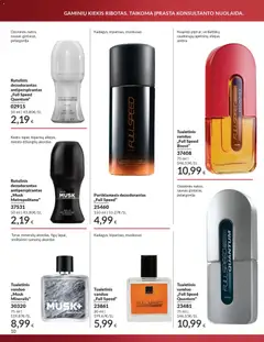 AVON leidinys galioja nuo 01.12.2025 | Puslapis: 10 | Prekių: Rutulinis dezodorantas, Tualetinis vanduo, Dezodorantas, Antiperspirantas