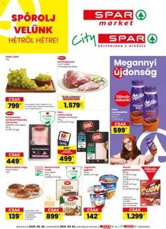 Spar - City Spar szórólap - amely érvényes a következő dátumtól: 28.08.2025