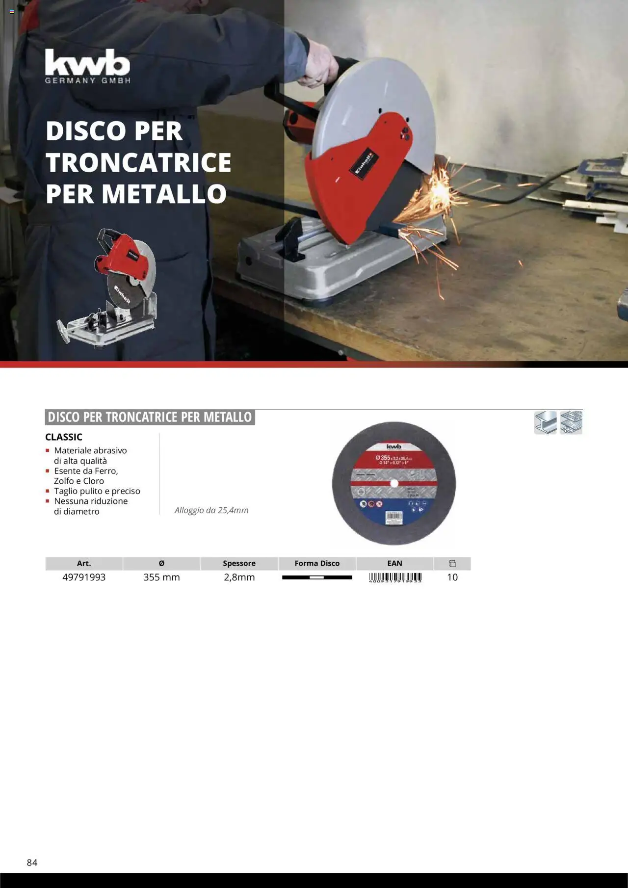 Volantino Einhell del 10.10.2025 | Pagina: 86 | Prodotti: Disco