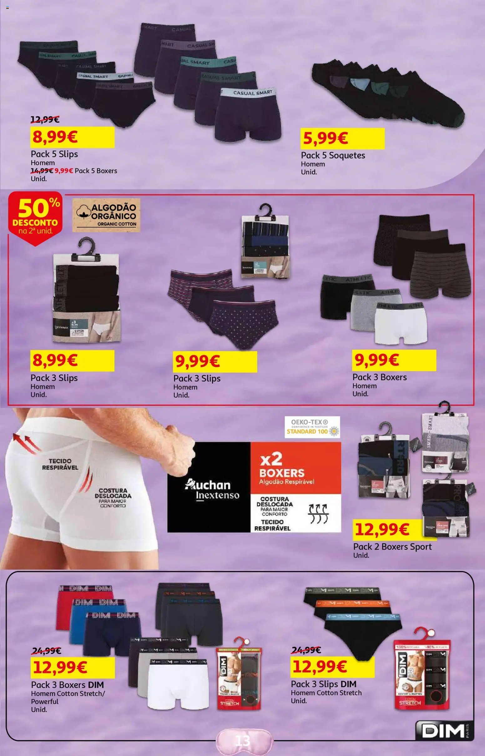 Auchan - Beleza Interiores Spring │ válido de 21.04.2026 | Página: 13 | Produtos: Algodão