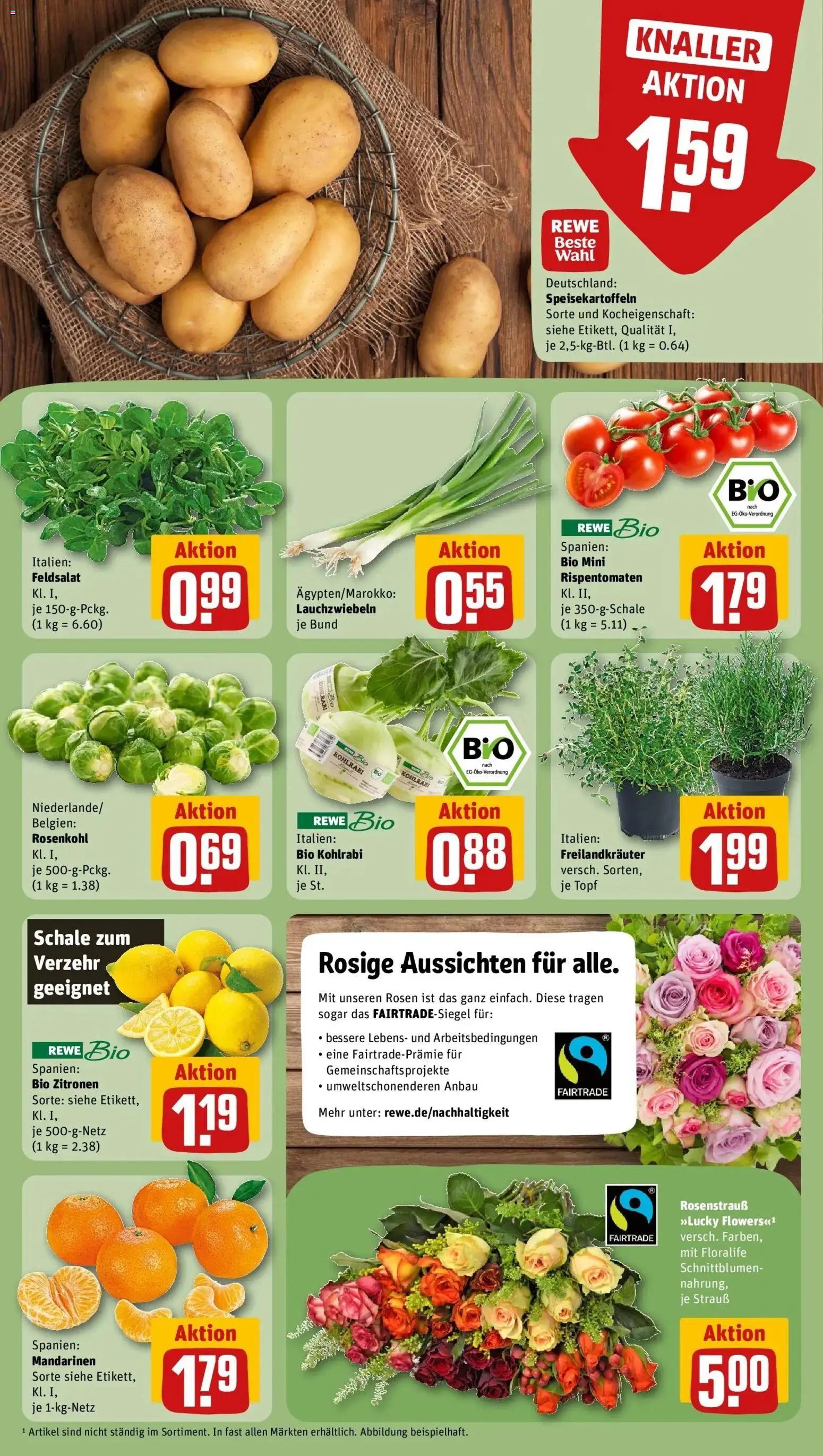 Rewe prospekt Twistetal / Berndorf	 – gültig ab 16.02.2026 | Seite: 11 | Produkte: Kohlrabi, Mandarinen, Zitronen