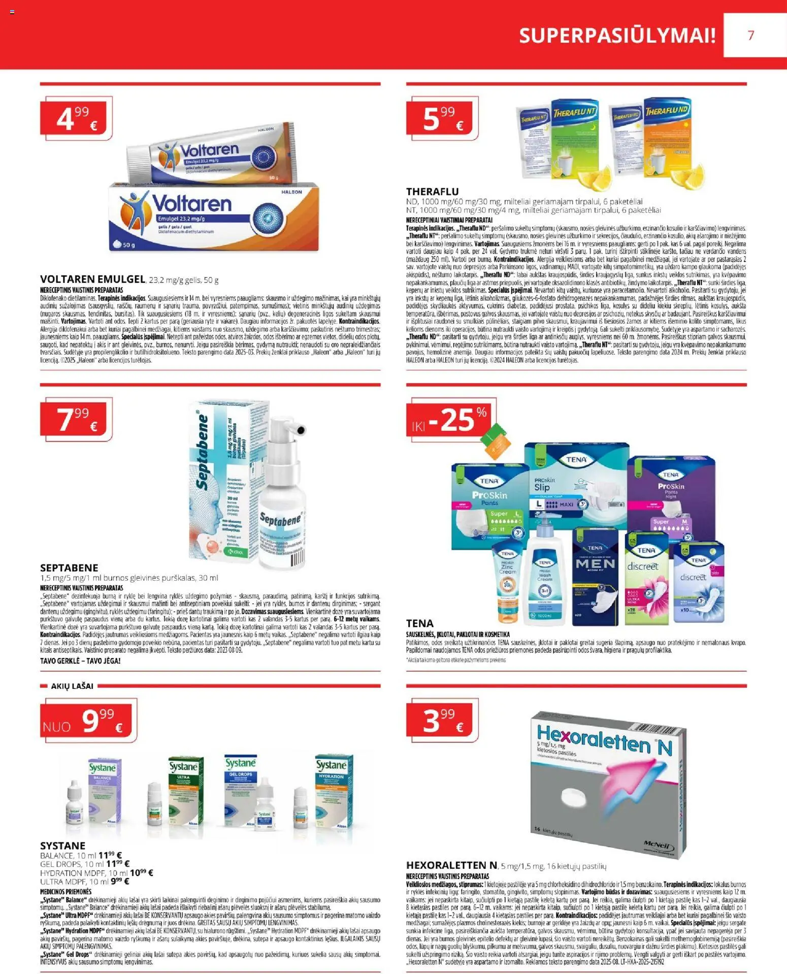 Gintarinė akcijos nuo 01.02.2026 | Puslapis: 7 | Prekių: Vaizdo