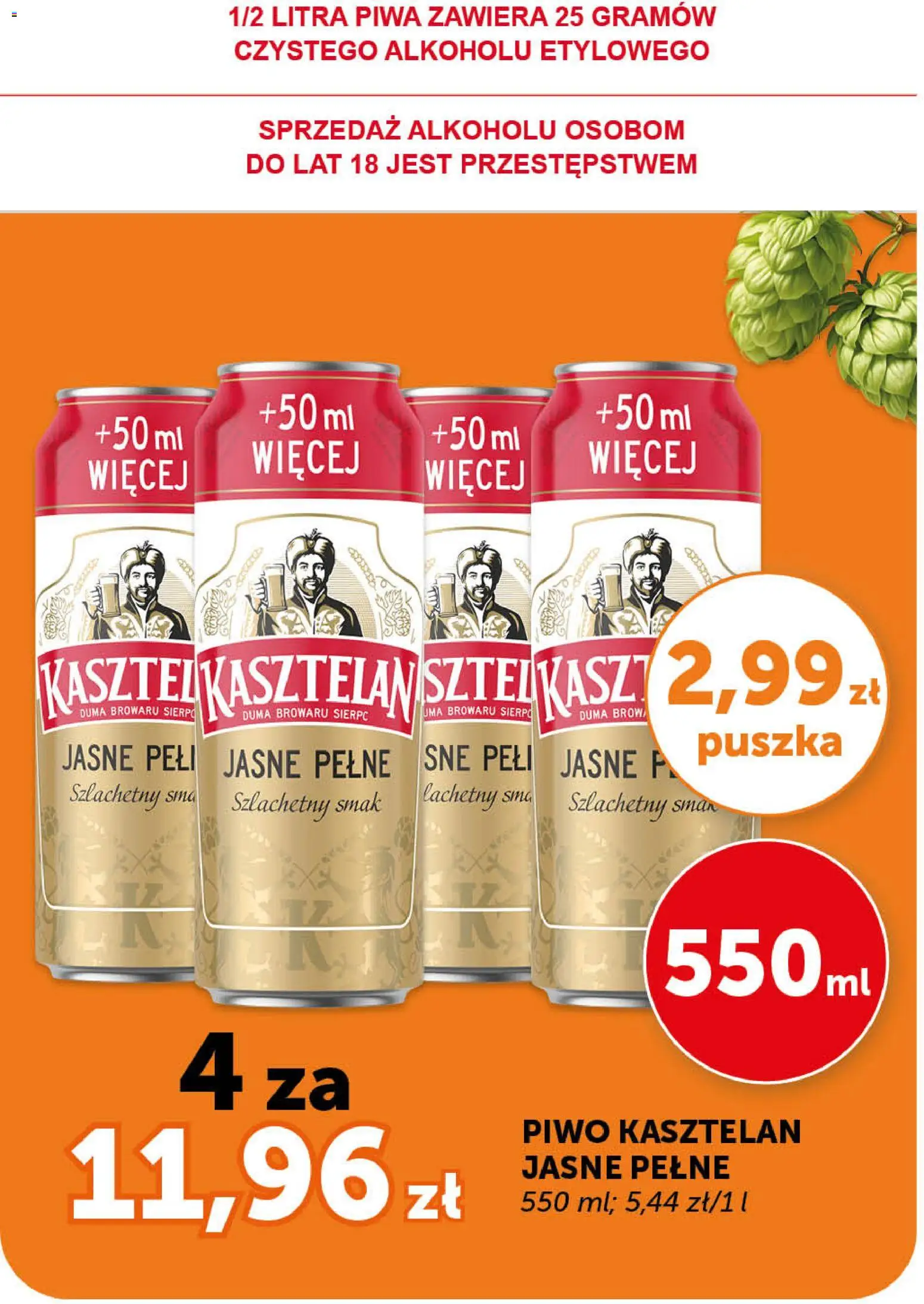 Euro Sklep gazetka - Minimarket od 23.04.2026 | Strona: 2 | Produkty: Piwo