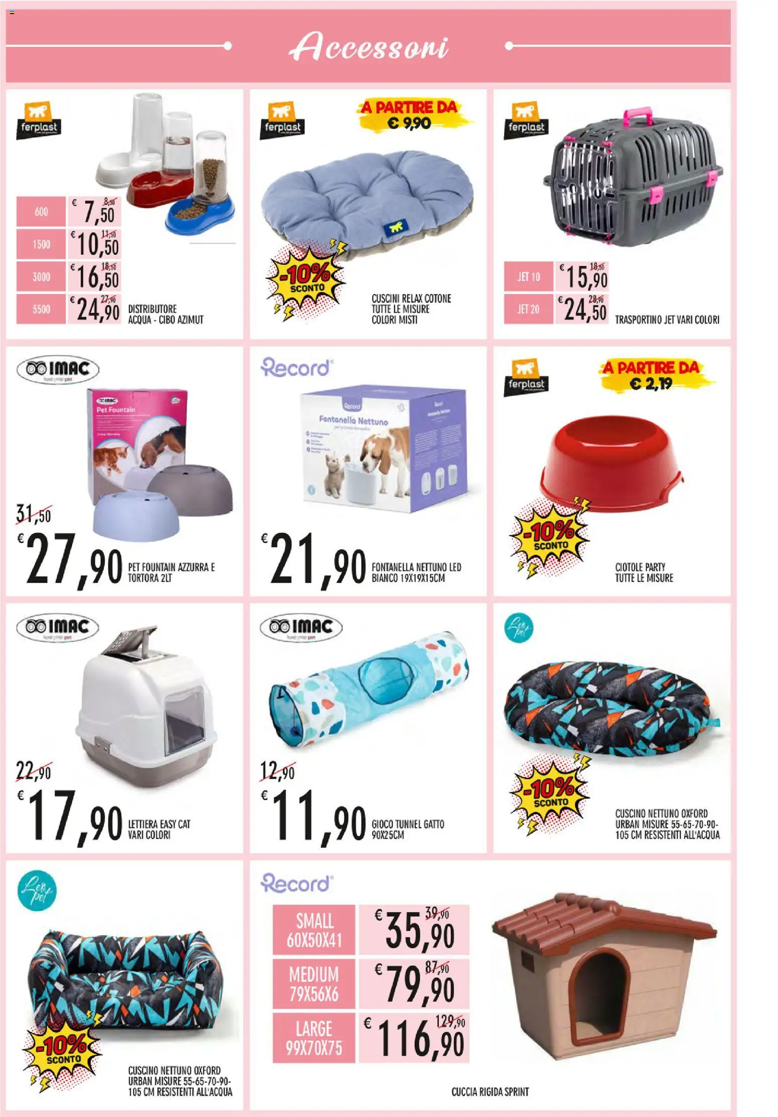 Volantino Moby Dick del 18.02.2026 | Pagina: 9 | Prodotti: Acqua, Gioco, Cuscino