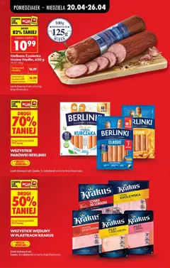 Pogląd oferty "Filet z piersi kurczaka Krakus, Filet z piersi kurczaka gotowany" - ważna od 20.04.2026 | Strona: 27