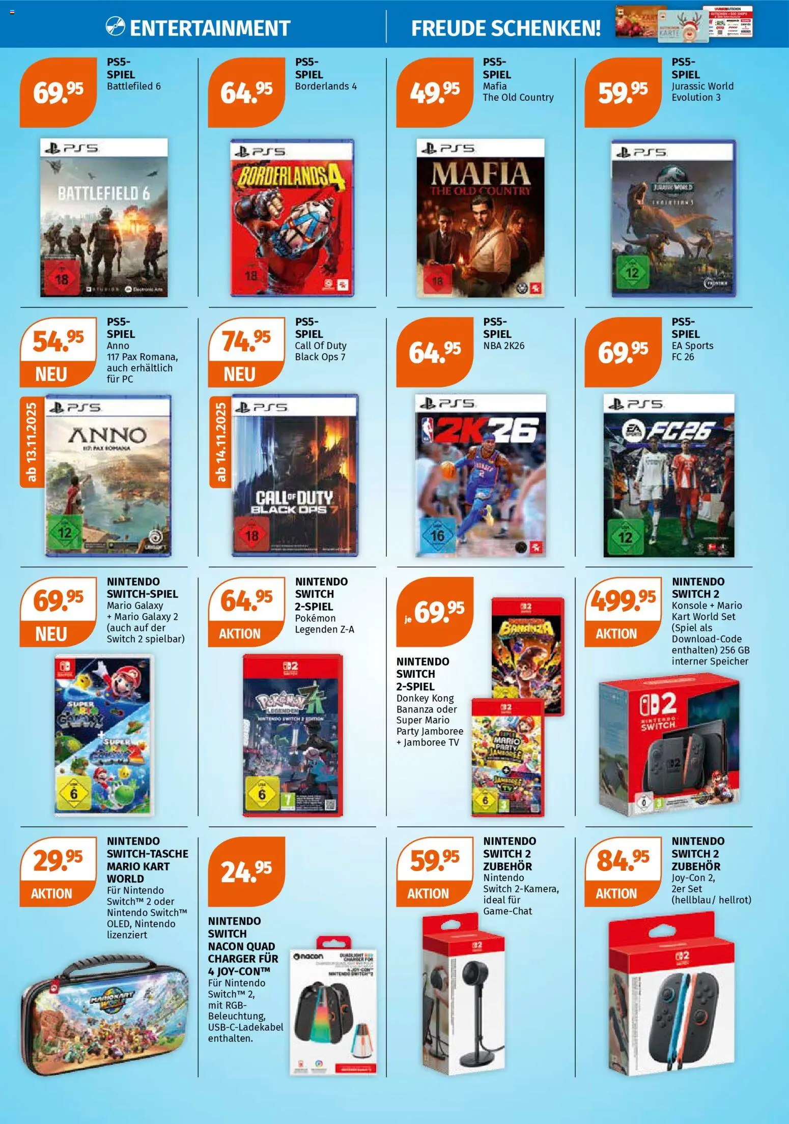 Müller Aktionen Kinder – gültig ab 13.11.2025 | Seite: 14 | Produkte: Pc, TV, Spiel