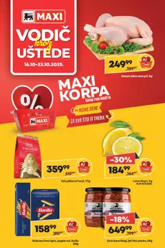 Maxi katalog - pregled Maxi kataloga - važi od 16.10.2025