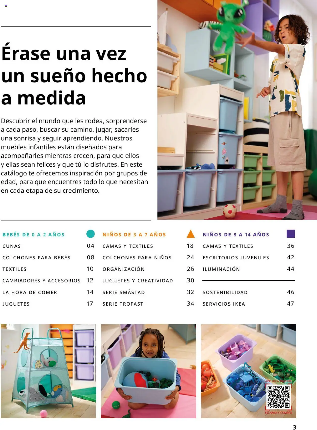 Catálogo IKEA y los niños │ válido desde el 04.02.2025 | Página: 3 | Productos: Té, Muebles, Juguetes