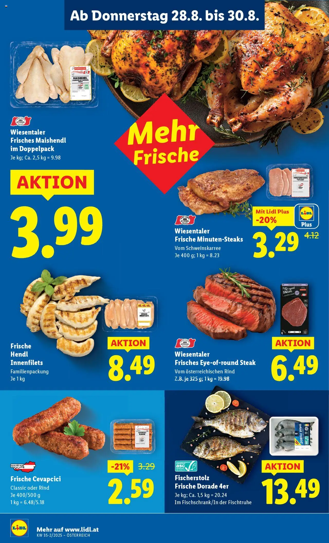 Lidl Flugblatt - Eisenstadt, Ebenfurth, Mattersburg gültig ab 28.08.2025 | Seite: 6 | Produkte: Fisch
