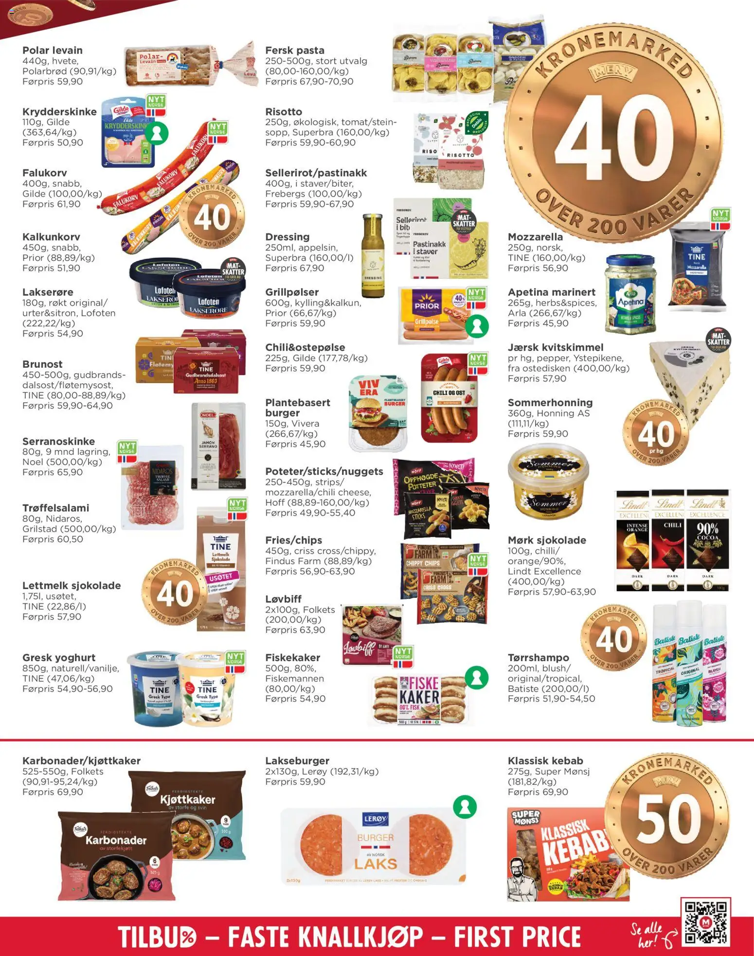 {H1} | Side: 7 | Produkter: Brunost, Папір, Дитяча кухня, Kjøttkaker