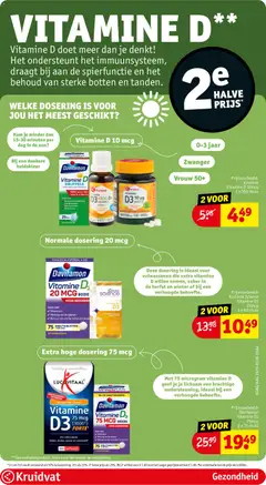 Kruidvat - Folder week 7 - Voorbeeld van een folder van Kruidvat, geldig van 09.02.2026 | Pagina: 59 | Producten: Kom, Kan, Vitamine D, Capsule