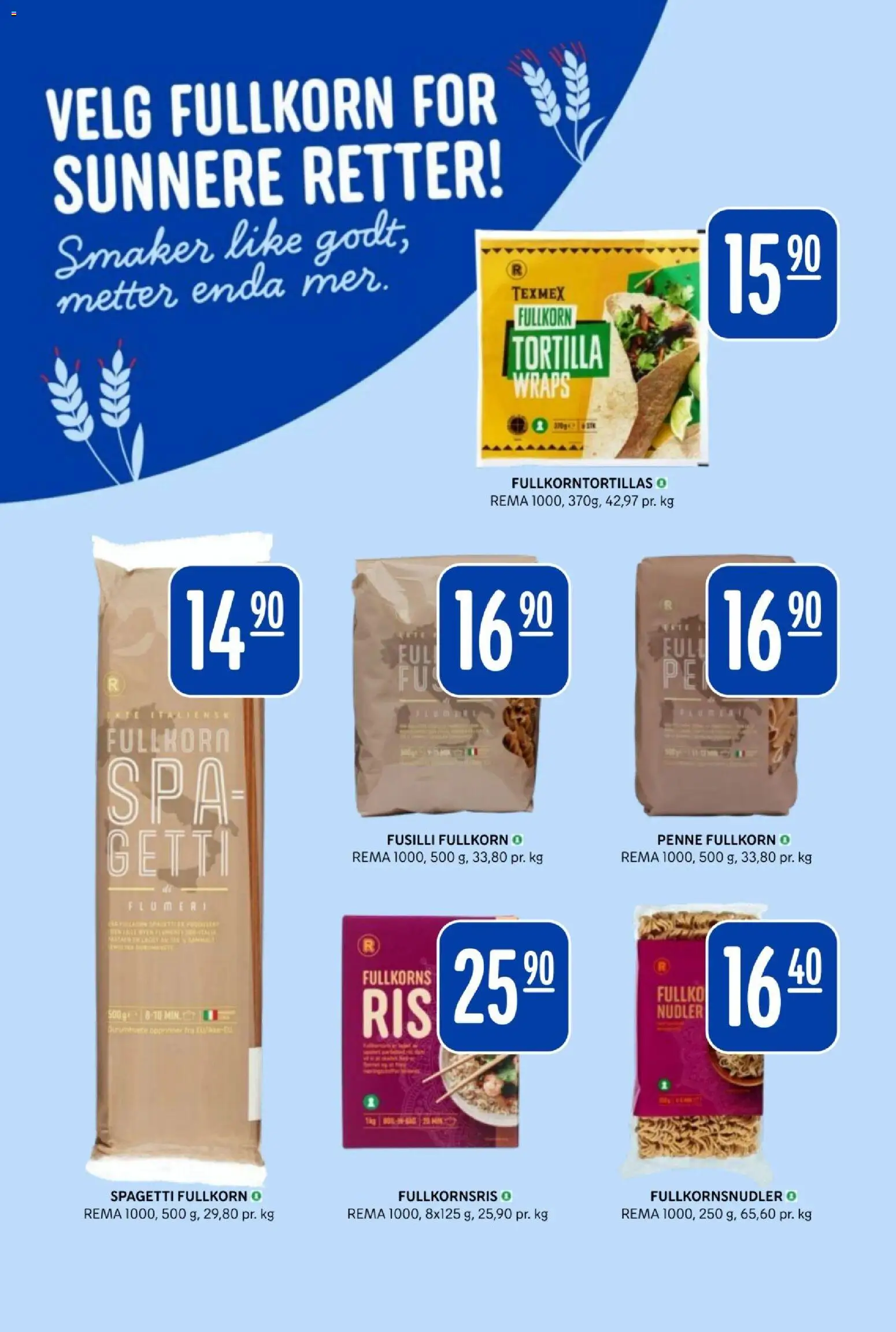 {H1} | Side: 15 | Produkter: Nudler