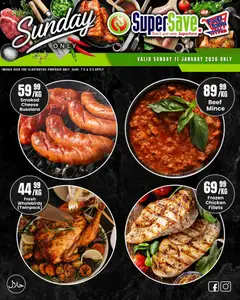 Super Save specials catalogue – valid from 11.01.2026