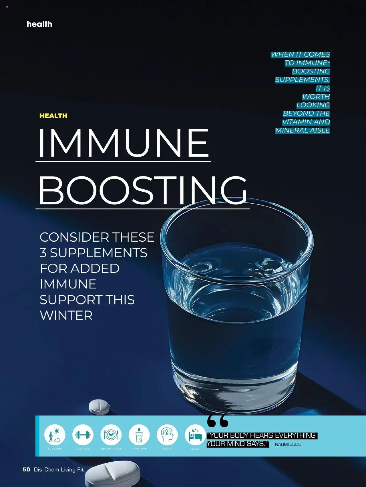 Dis-Chem Living Fit │ valid from 01.05.2025 | Page: 52 | Products: Supplements