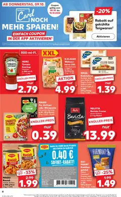 Kaufland DE - DE Folder  - Voorbeeld van een folder van Kaufland DE, geldig van 09.10.2025 | Pagina: 8 | Producten: Ketchup, Pretzel