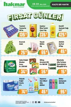 28.10.2025 tarihinden itibaren geçerli olan Hakmar kataloğu önizlemesi | Sayfa: 1
