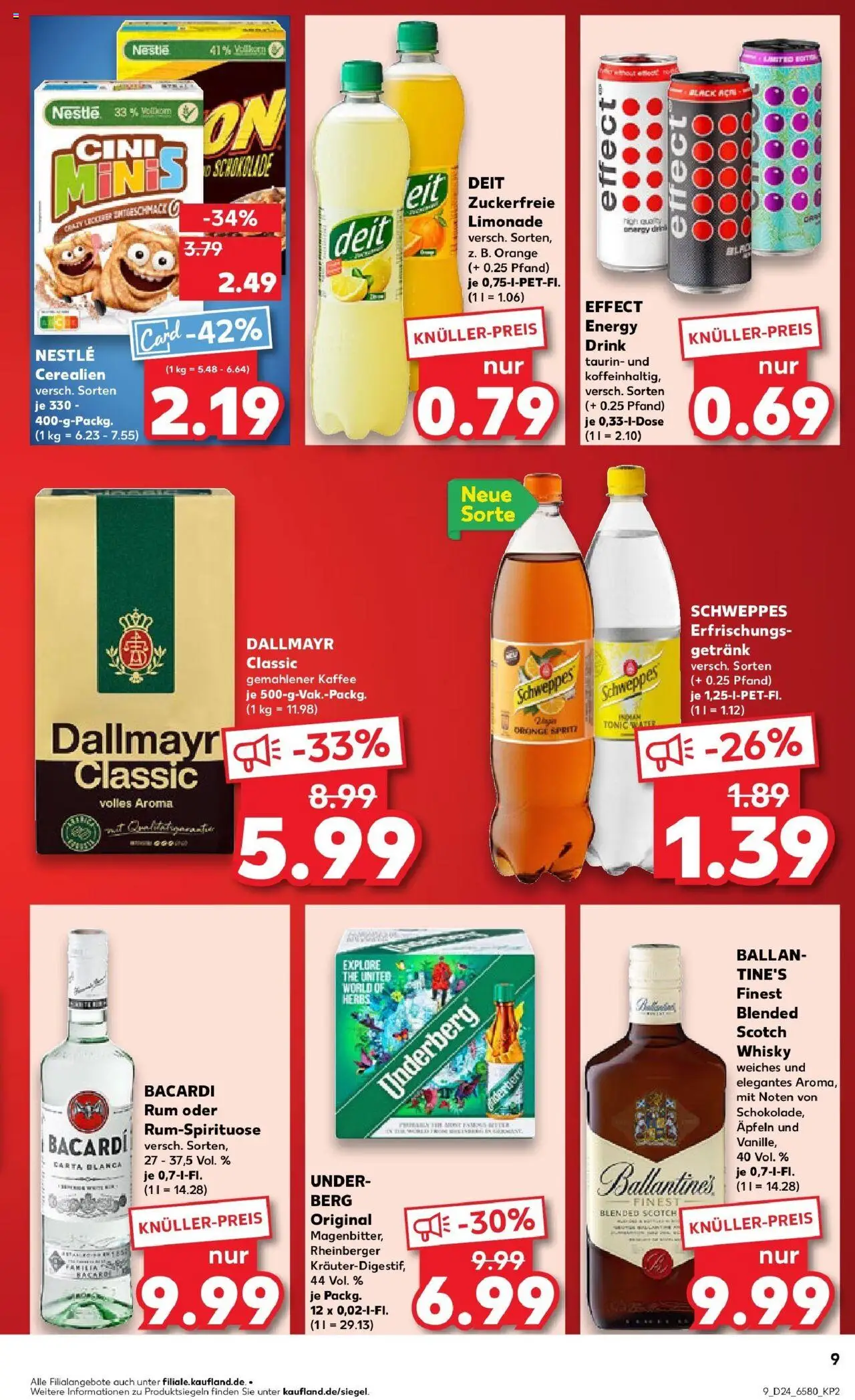 Kaufland prospekt Stadthagen	 - gültig ab dem 16.06.2025 | Seite: 24 | Produkte: Whisky, Schokolade, Limonade, Schweppes