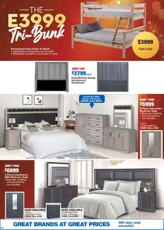 OK Furniture specials catalogue – valid from 08.12.2025 | Page: 14 | Products: Headboard, Chest of drawers