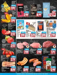 HIT Prospekt 	 ab 06.04.2026 gültig | Seite: 2 | Produkte: Bananen, Mango, Schinken, Salat