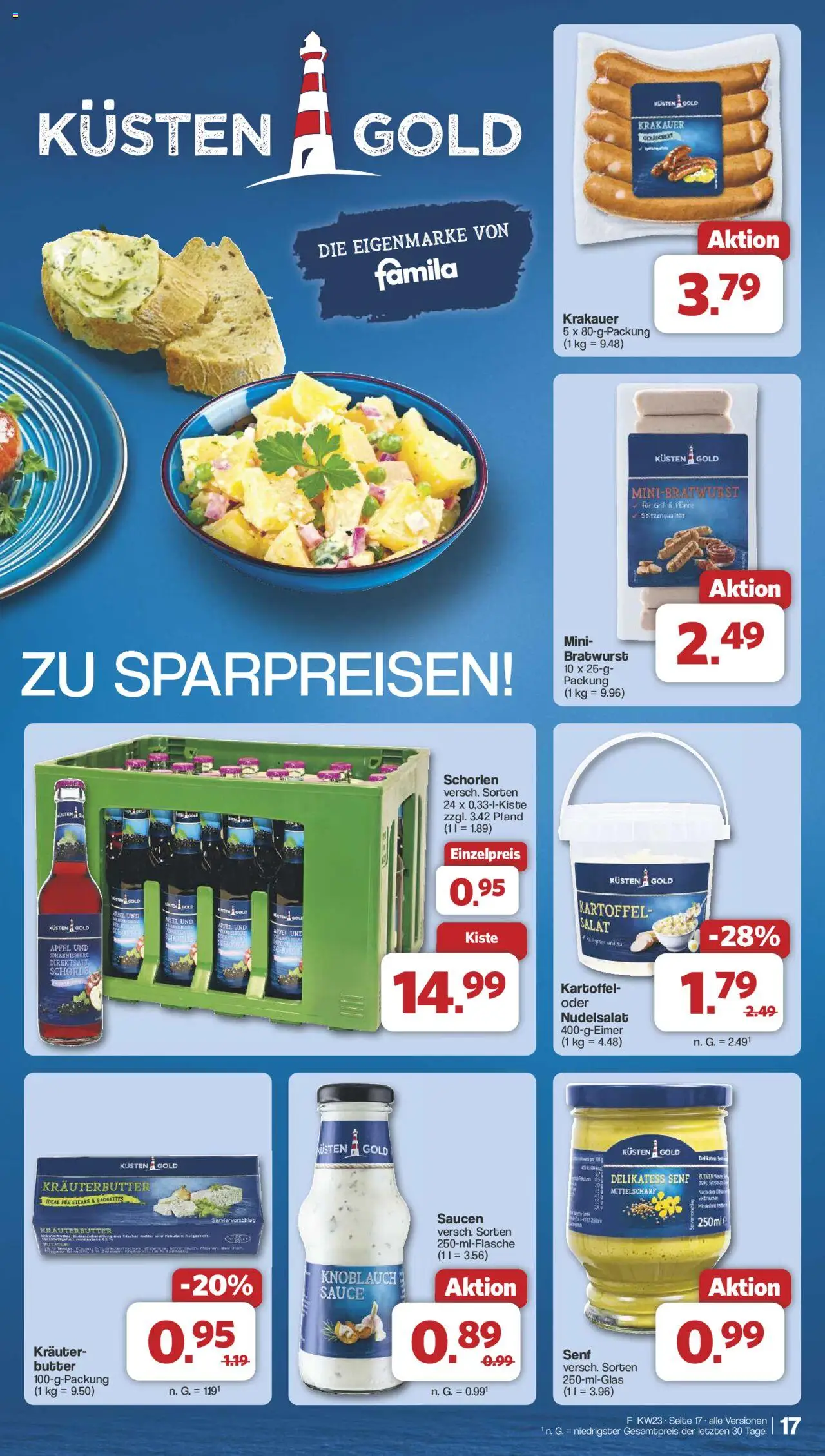 Famila Nordwest Prospekt 	 - gültig ab dem 02.06.2025 | Seite: 21 | Produkte: Grill, Bratwurst, Äpfel, Knoblauch
