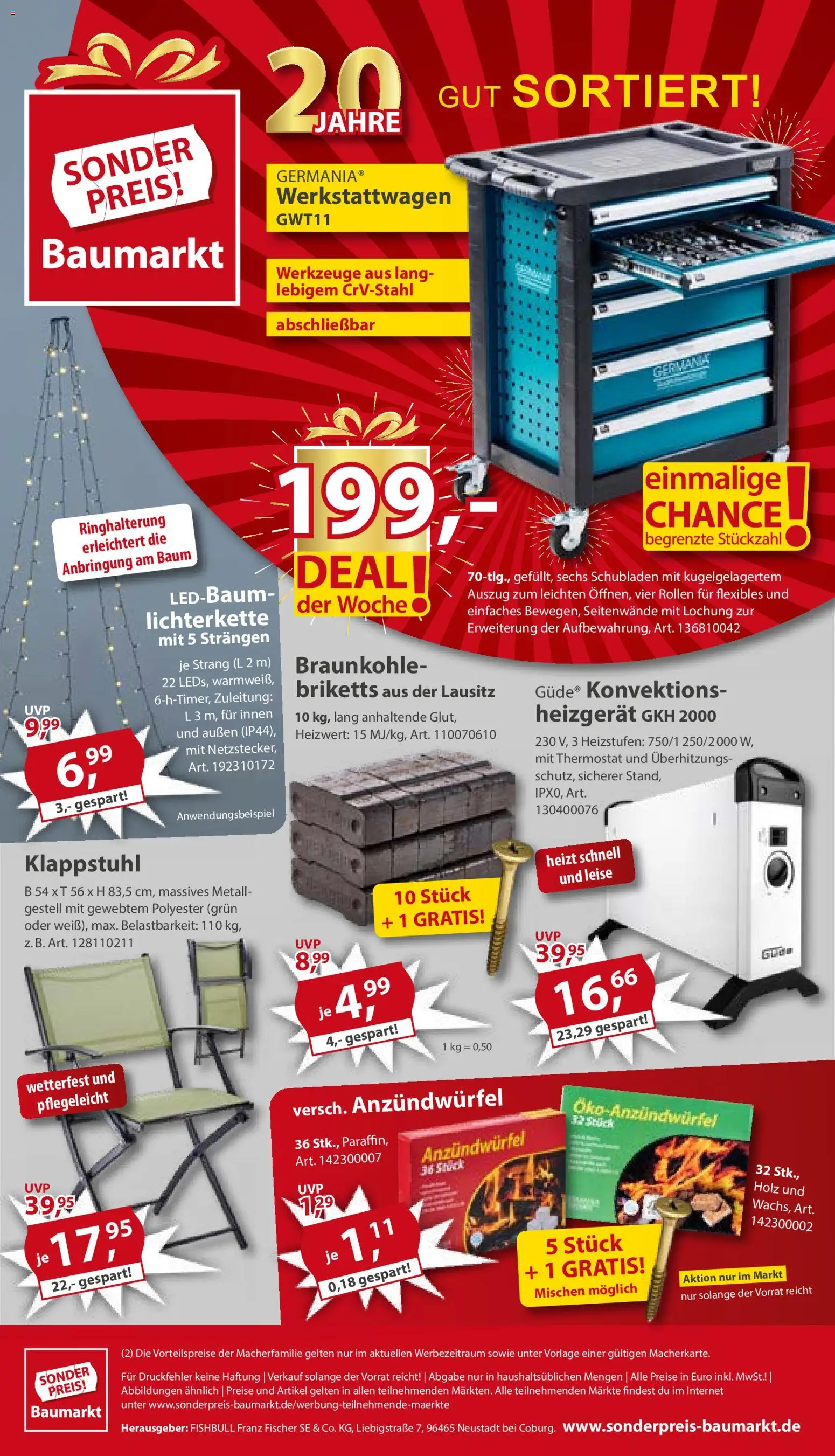 Sonderpreis Baumarkt Prospekt 	 – gültig ab 29.11.2025 | Seite: 12