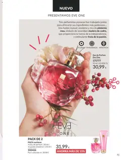Catálogo AVON campaña 7 │ válido desde el 01.07.2025 | Página: 73 | Productos: Perfume, Loción corporal, Body, Eau de parfum