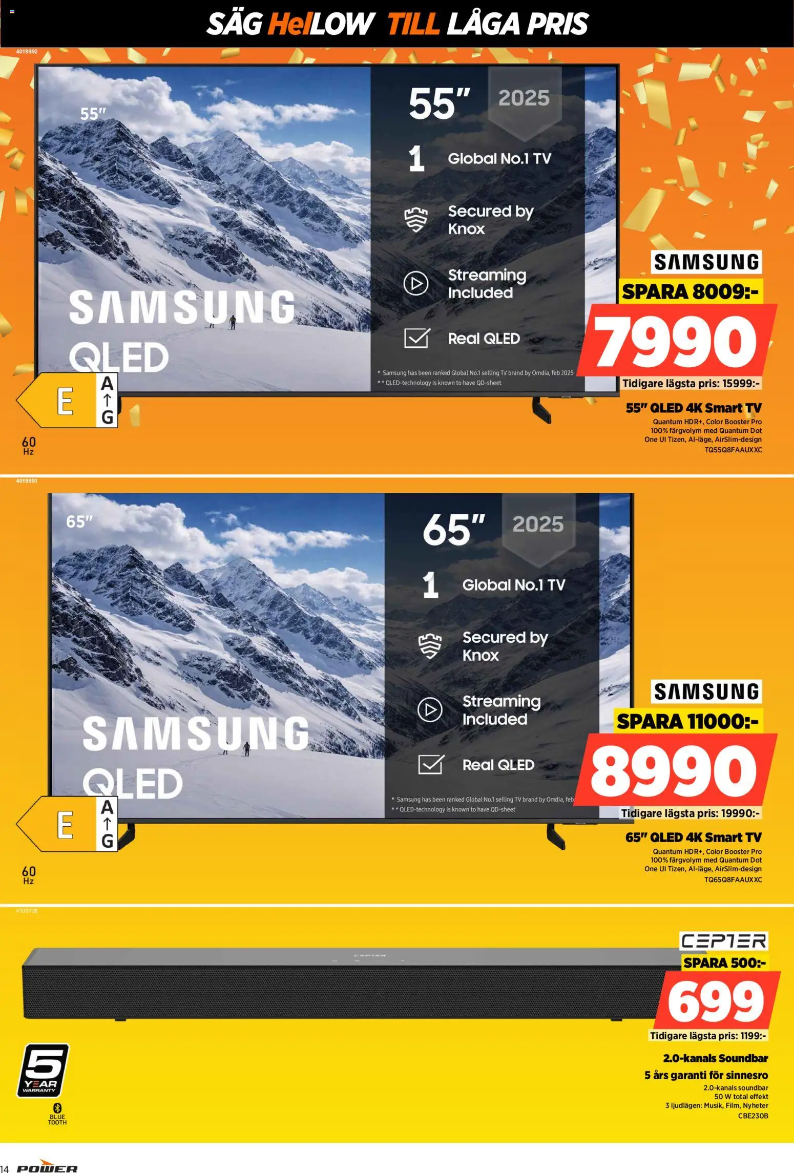 Power reklamblad aktuell från 09.02.2026 | Sida: 14