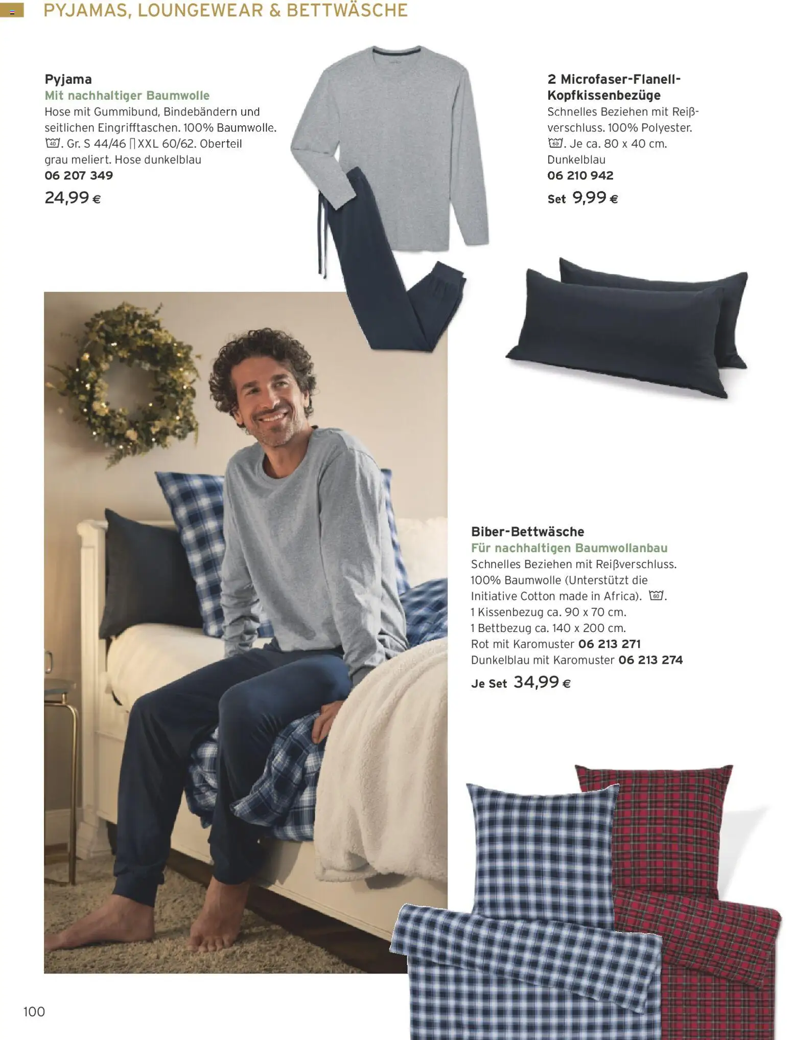 Tchibo Eduscho Tchibo Katalog: Advent 2025 gültig ab 13.11.2025 | Seite: 100 | Produkte: Hose, Pyjama