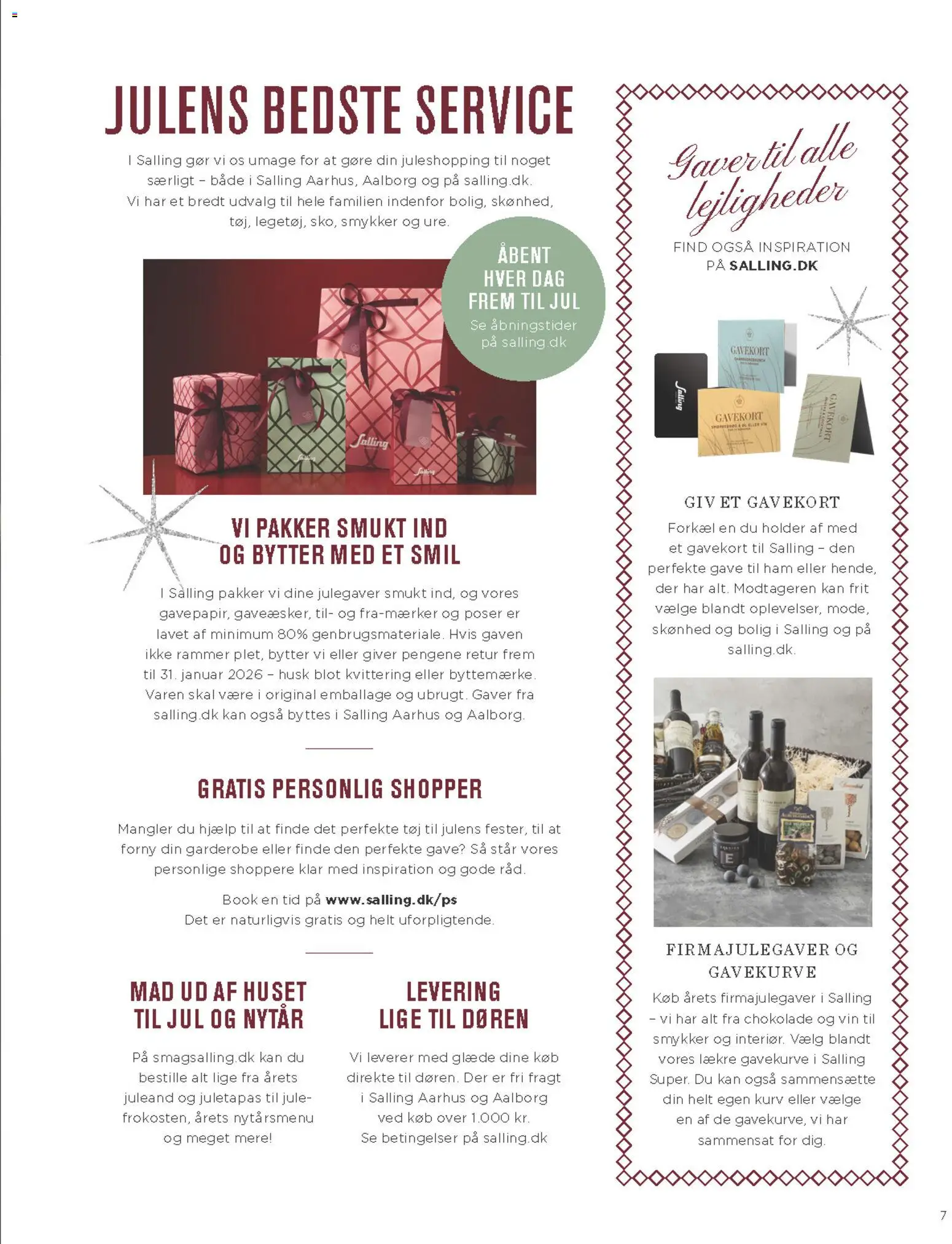 Salling tilbudsavis – gyldig fra 01.11.2025 | Side: 7