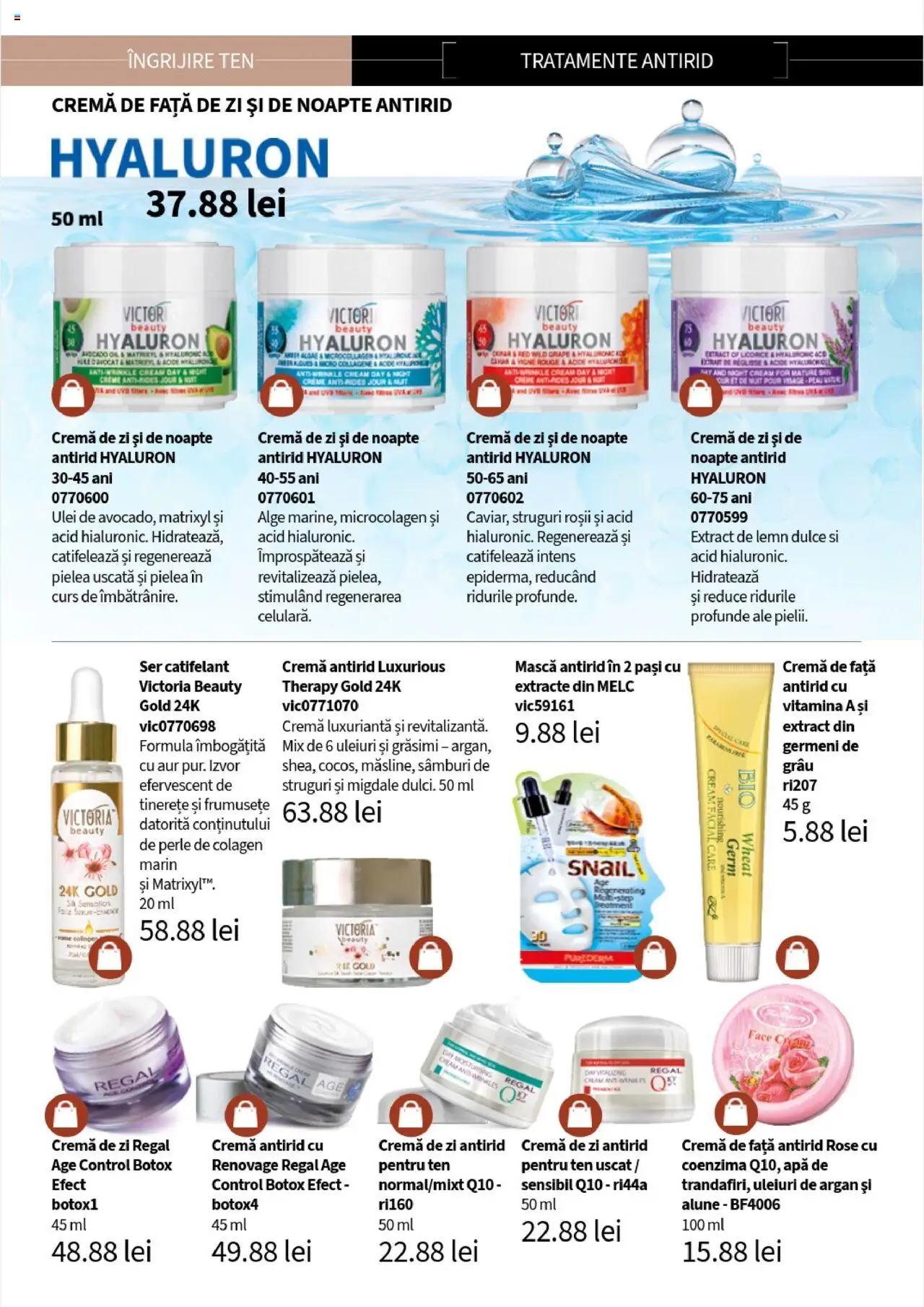 Noul catalog Lady’s – valabil de la 25.09.2025 | Pagină: 66 | Produse: Cremă de zi, Akrilik boya, Alune, Roșii