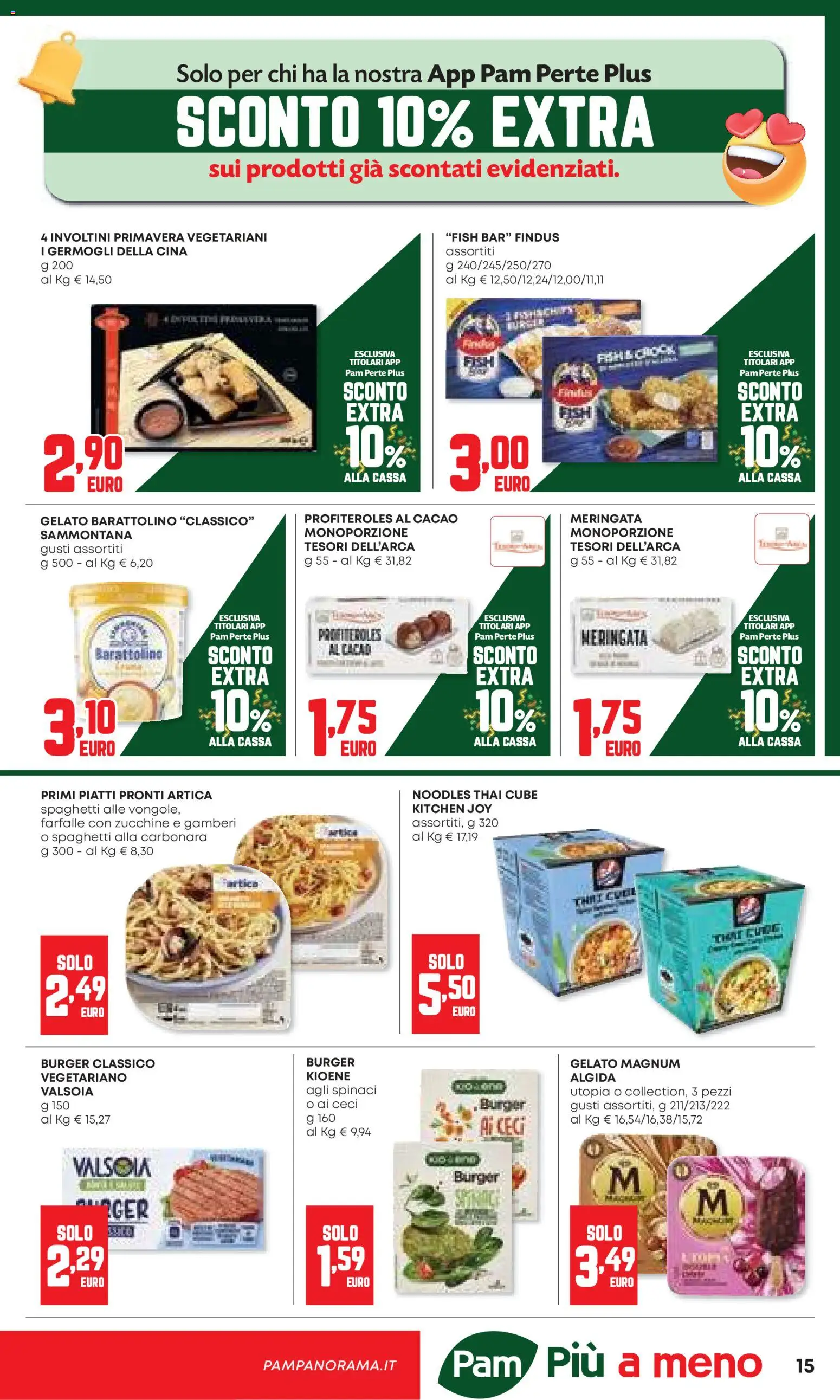 Volantino Panorama del 06.11.2025 | Pagina: 15 | Prodotti: Ceci, Spinaci, Zucchine, Cacao