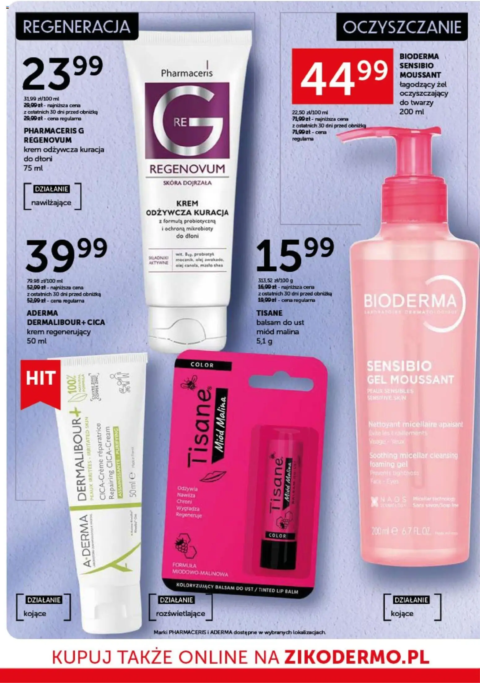 Ziko Gazetka od 29.01.2026 | Strona: 10 | Produkty: Malina, Miód, Olej, Krem