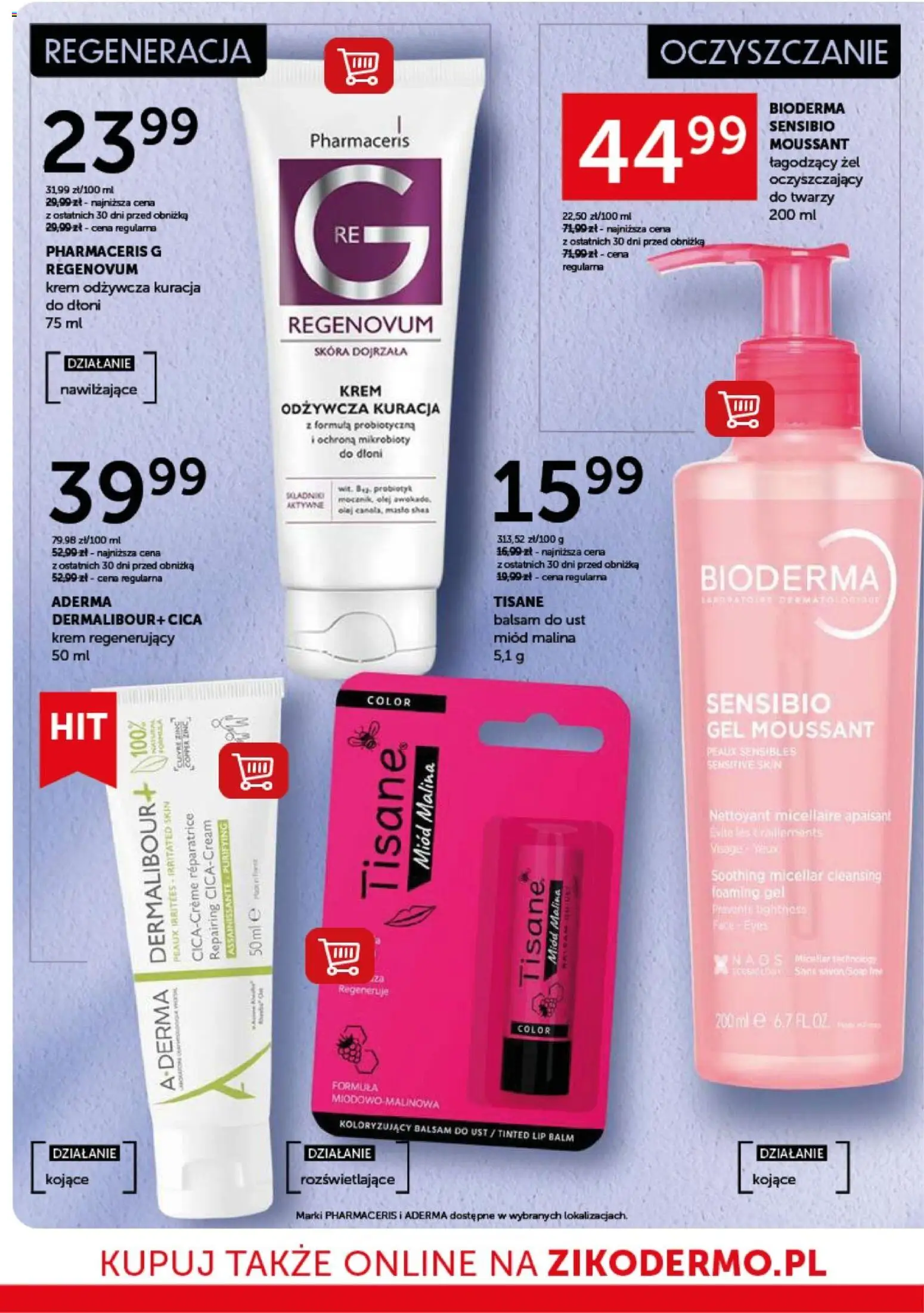 Ziko Gazetka od 29.01.2026 | Strona: 10 | Produkty: Malina, Miód, Olej, Krem