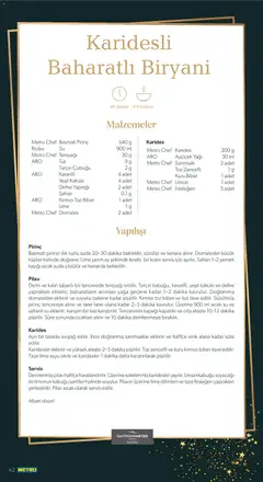 01.12.2025 tarihinden itibaren geçerli olan Metro kataloğu önizlemesi | Sayfa: 42 | Ürünler: Tarçın, Tuz, Sarımsak, Kırmızı biber