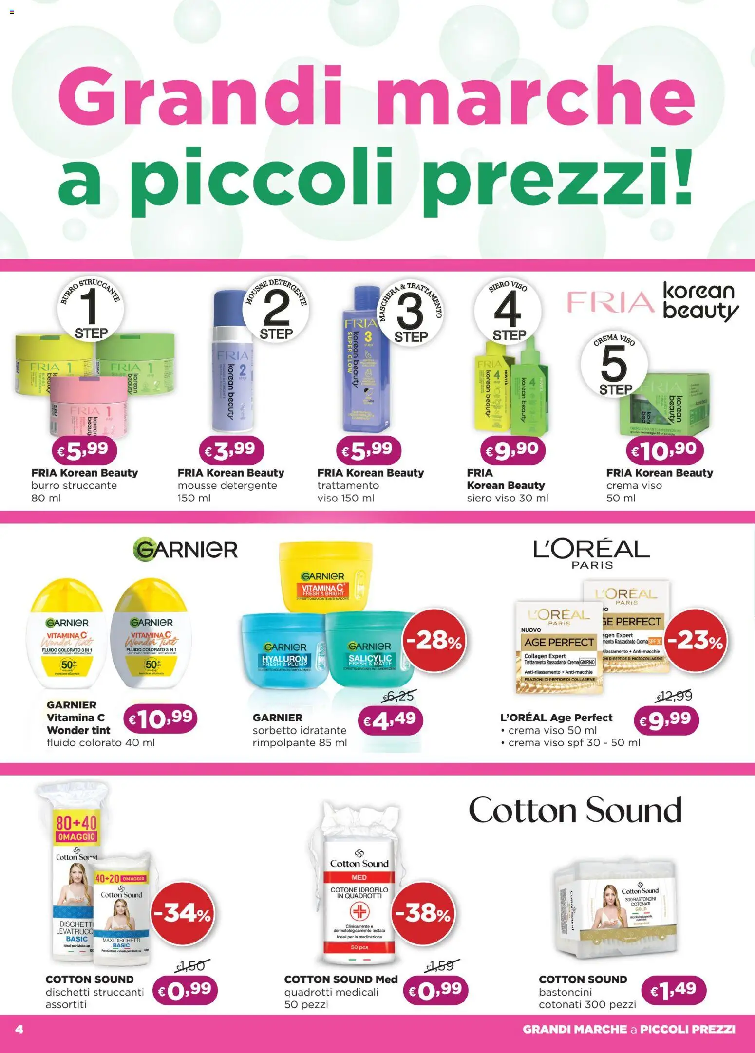 Volantino La Saponeria del 18.03.2026 | Pagina: 4 | Prodotti: Struccante, Detergente, Crema viso, Burro