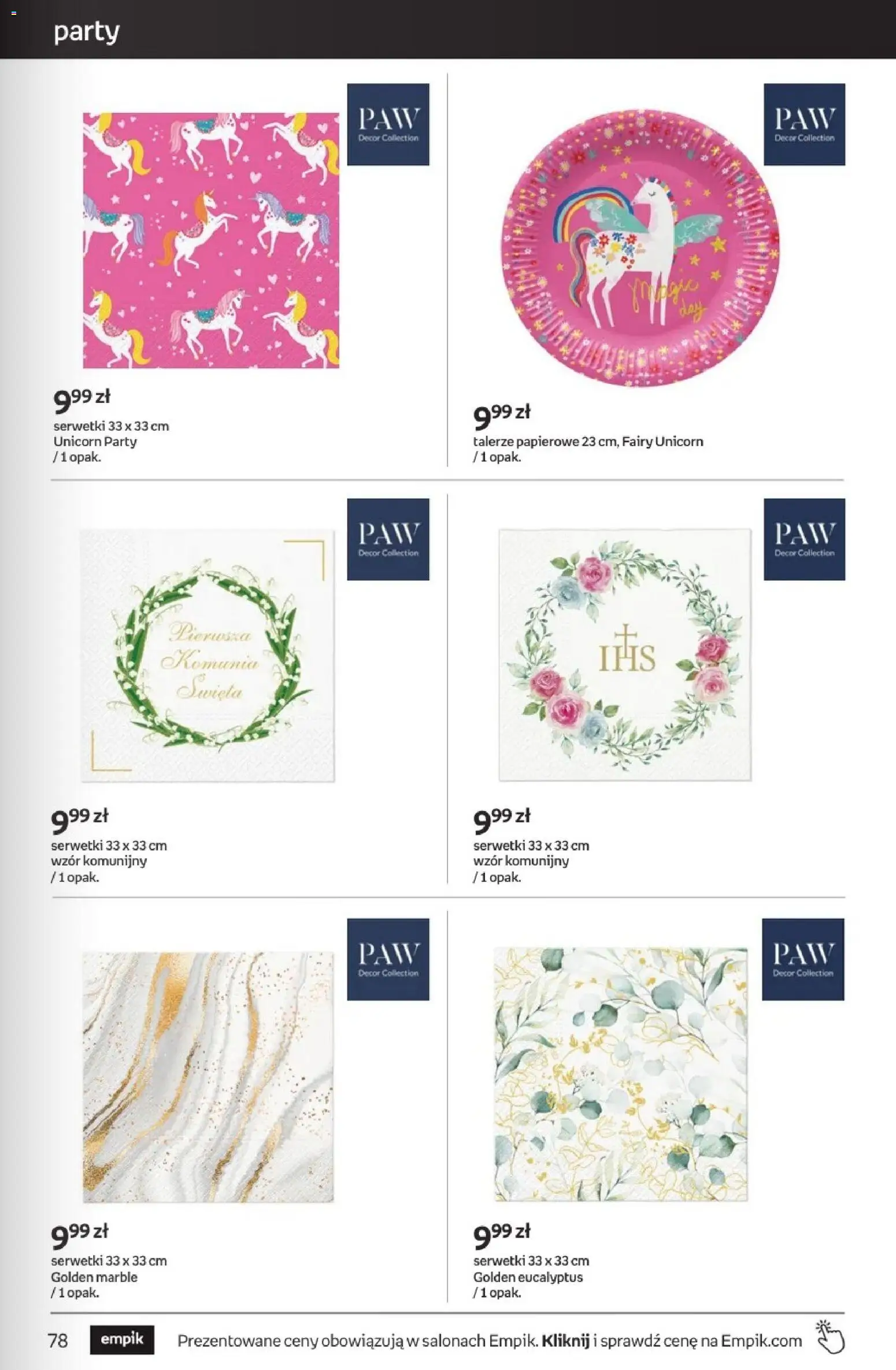 Empik promocje - Tom kultury Zabawki od 25.02.2026 | Strona: 19 | Produkty: Talerze, Fairy