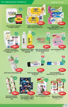 Reál Akciós újság - amely érvényes a következő dátumtól: 14.01.2026 | Oldal: 15