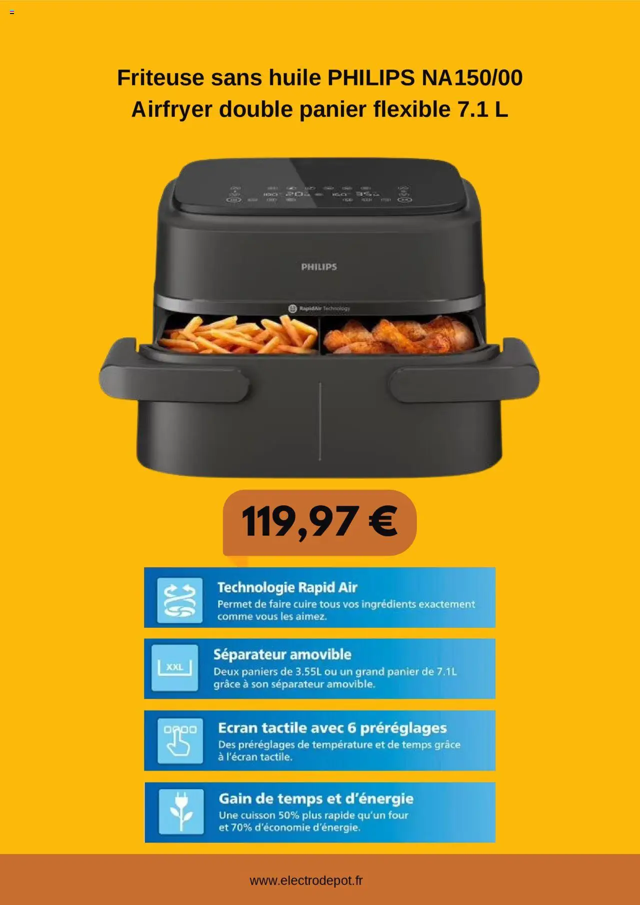  | Page: 2 | Produits: Friteuse, Friteuse sans huile, Panier, Huile