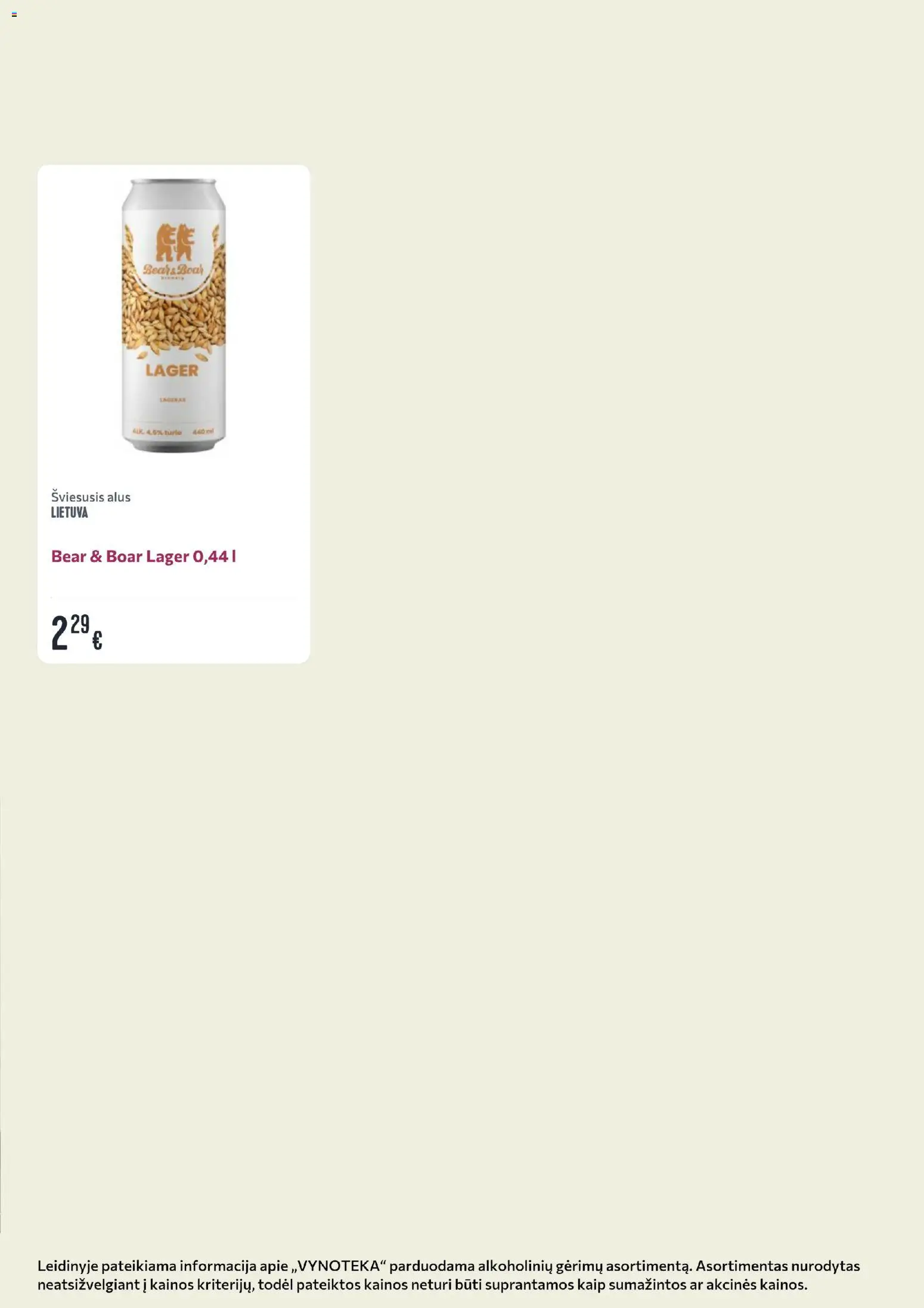 VYNOTEKA akcijos nuo 09.02.2026 | Puslapis: 23