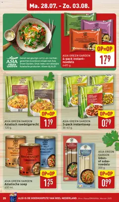  | Pagina: 25 | Producten: Kippenvlees, Noedels, Kip, Groenten