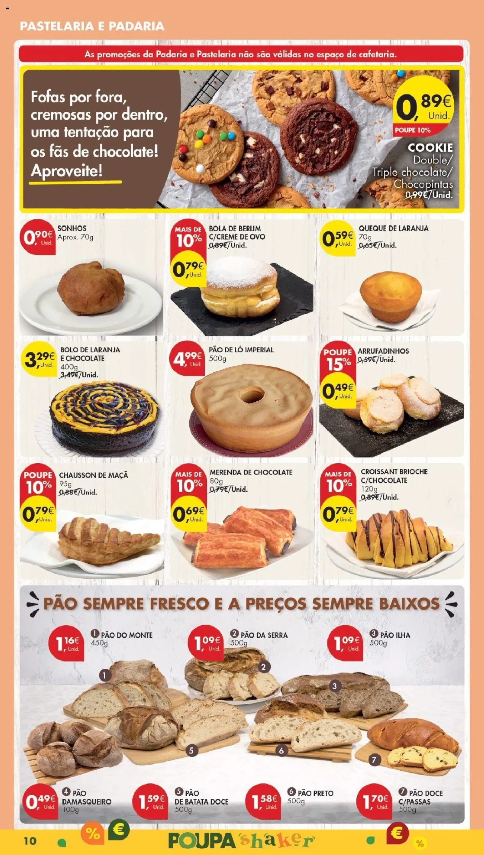 Pingo Doce Poupe Esta Semana Madeira │ válido de 20.01.2026 | Página: 10 | Produtos: Batata, Padaria, Bolo, Pão