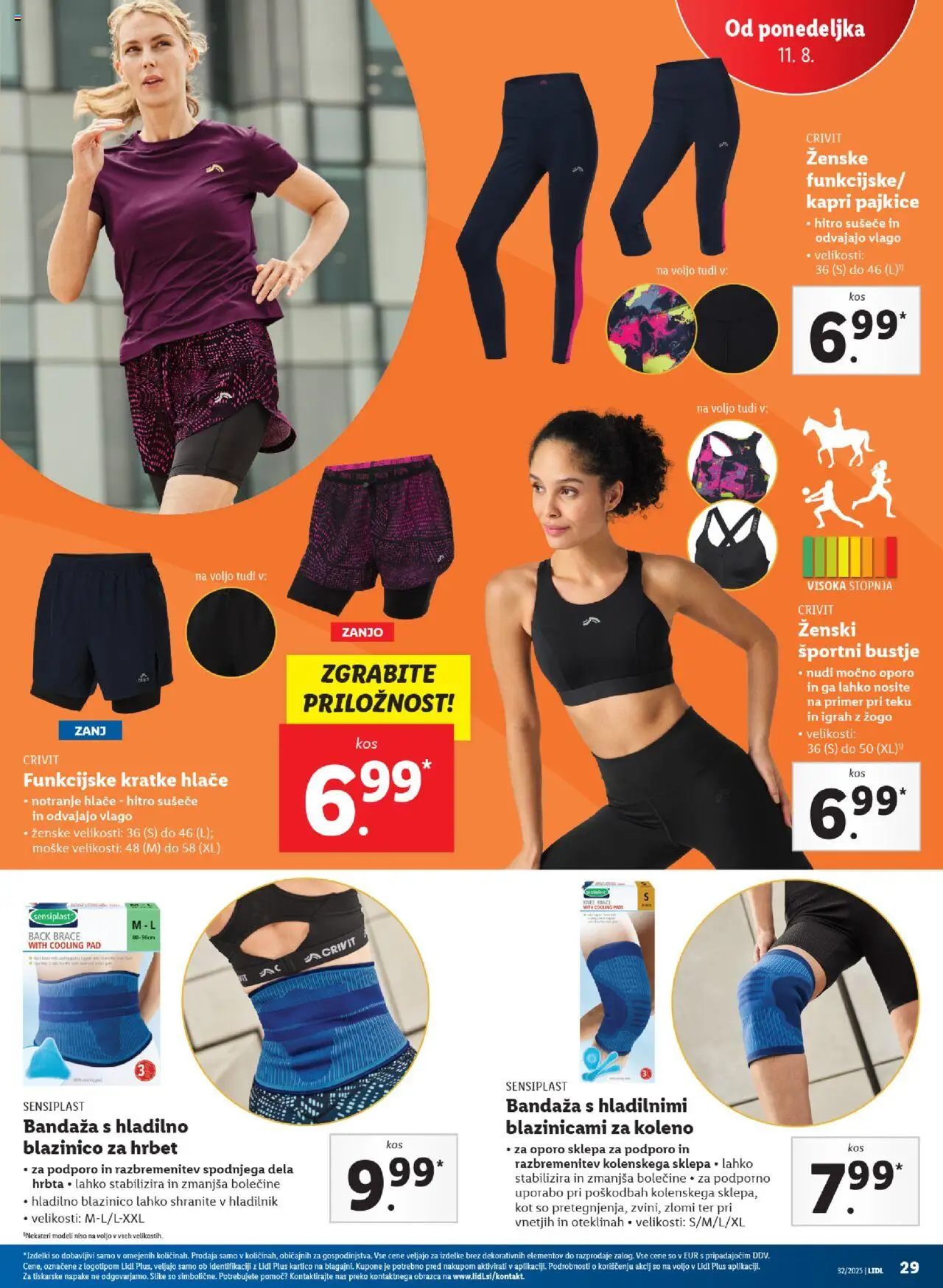 Lidl katalog │ velja od 07.08.2025 | Stran: 57 | Izdelki: Hladilnik, Pajkice, Hlace, Kratke hlace