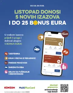SMRZNUTA RIBA, Smrznuta riba - Pregled kataloga iz trgovine Konzum, vrijedi od 15.10.2025 | Stranica: 14